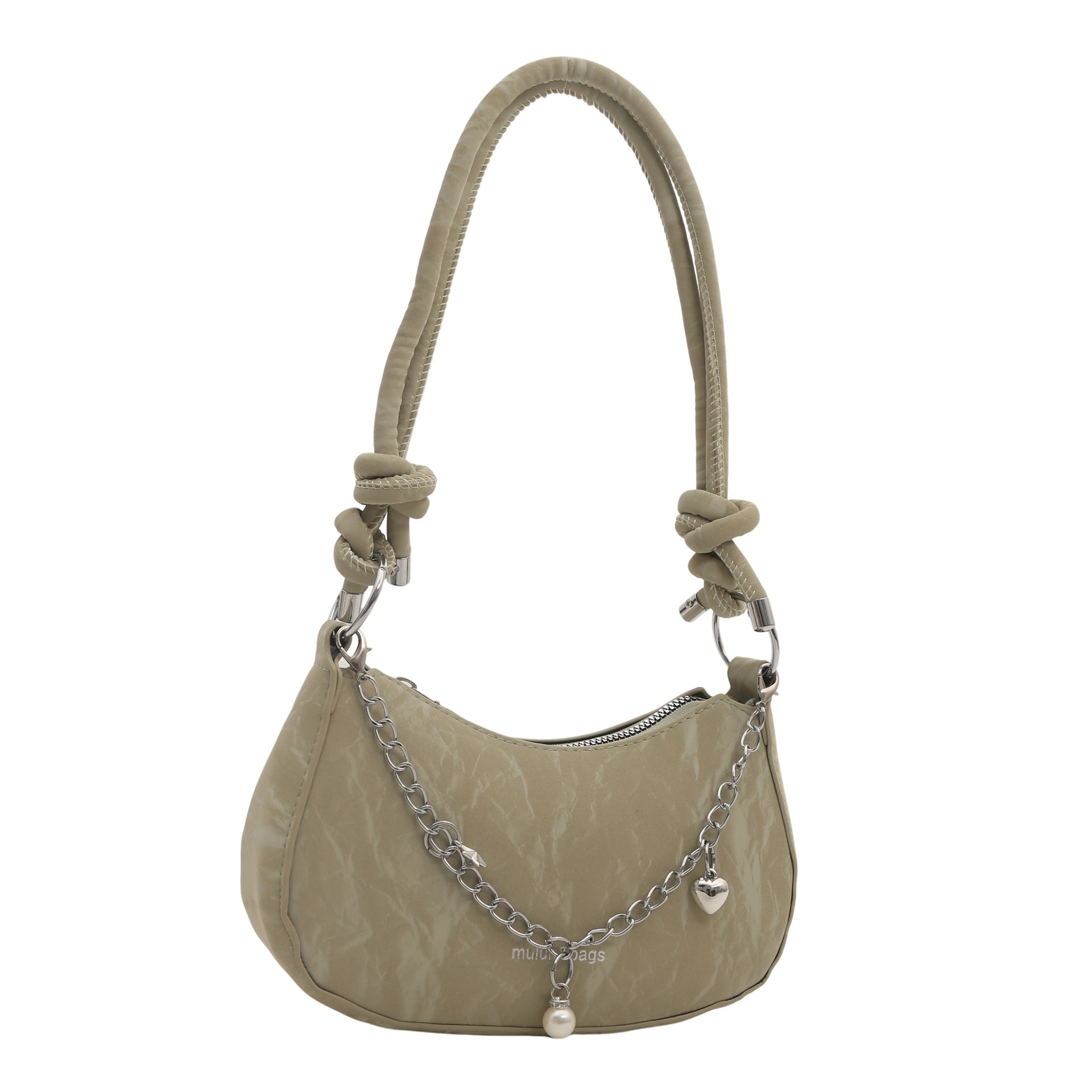 Free shipping 2025 new versatile women's bag, exquisite and stylish chain solid color, casual, simple and fashionable women's single-shoulde