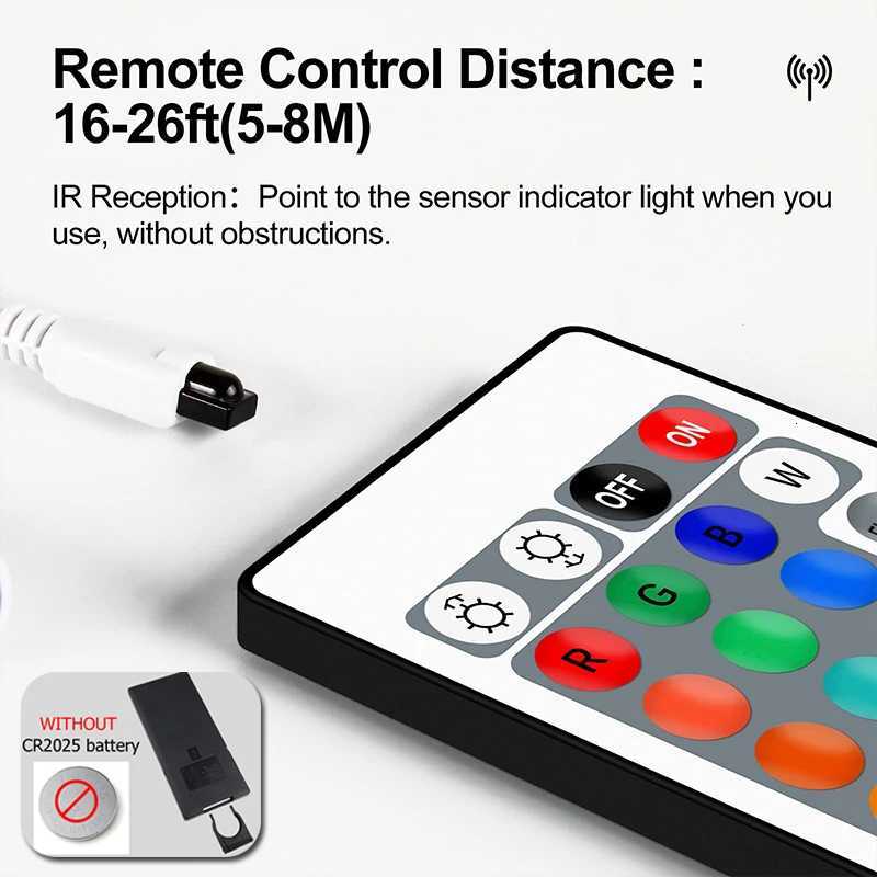 USB LED Neon Rope Lights RGB Led Strip Lights with Remote Color Changing Flexible Led Light Strip Gaming 5V Neon Lights M251129