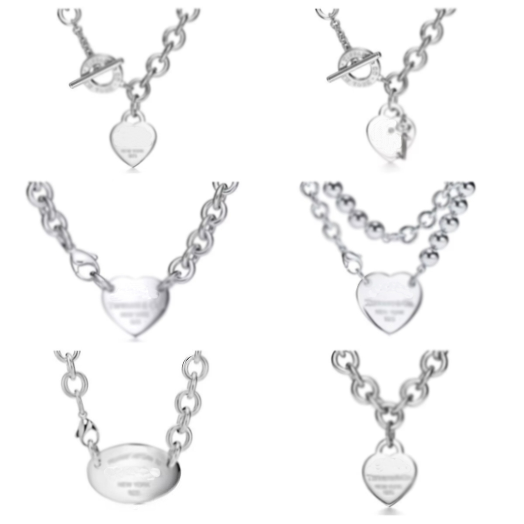 Necklace designer necklace luxury jewelry designer jewelry women metal diamonds love thin letter charm necklace lovely Valentines Day gift High quality necklace