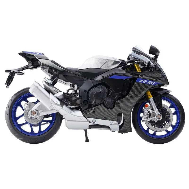 1/12 YAMAHA YZF-R1M 2022 Toy Motorcycle Model RMZ City Diecast Racing Sport Motorbike Miniature Collection Gift For Boy Children J251129