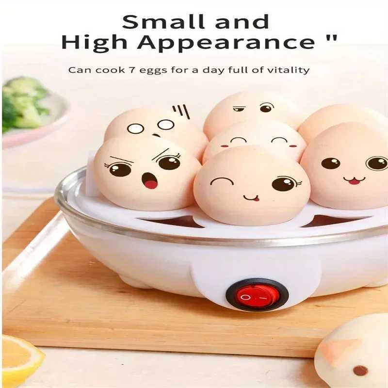 Egg Cooker Automatic Power Off Home Small 1-person Multi-Functional Steamed Egg Custard Boiled Egg Machine Breakfast Artifact C251129