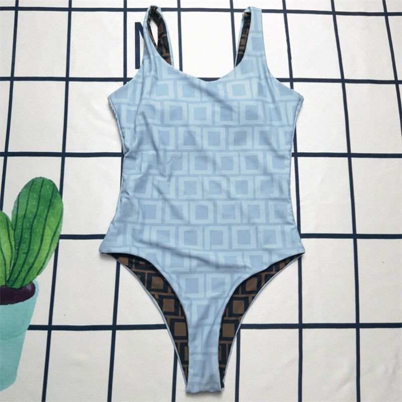 Wholesale women's one-piece swimsuits, European and American sexy backless swimsuits, triangular one-piece swimsuits, designer swimsuits