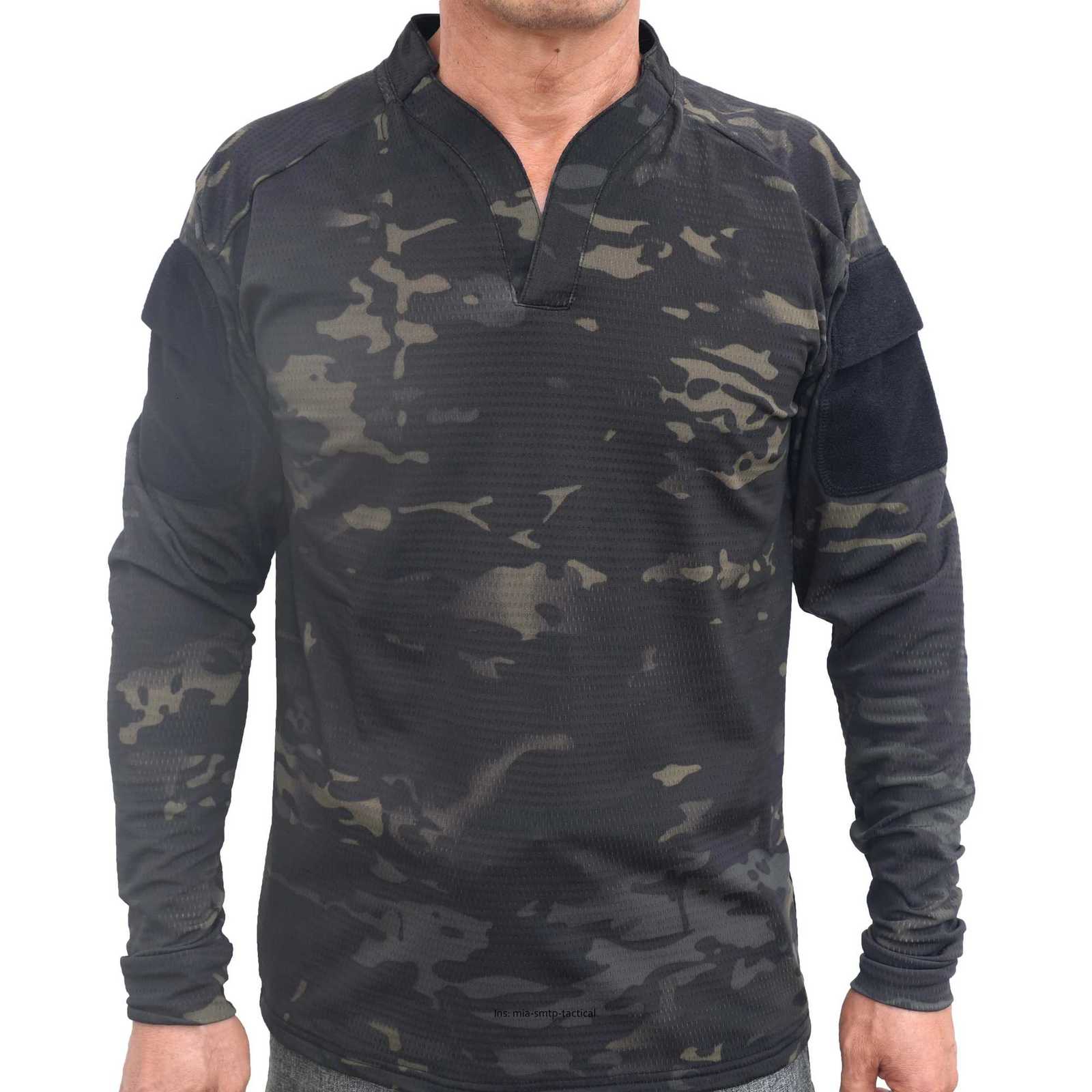 P002 Cag Style Tactical Shirt Breathable Combat Shirt Men Long SleevesW251129