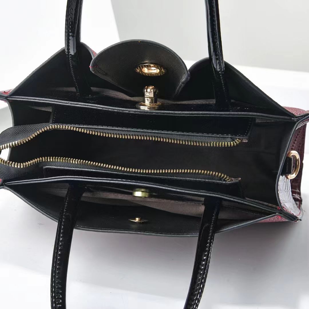 Tote bag large capacity handbag niche design single shoulder messenger women's bag