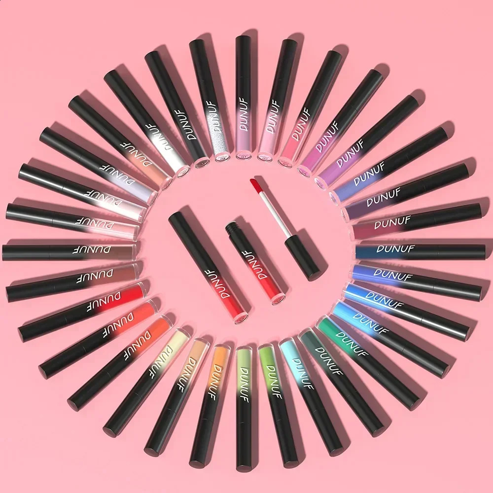 32 color lipstick matte durable gloss moisturizing tasteless cup Halloween party purple blue high pigment 250418