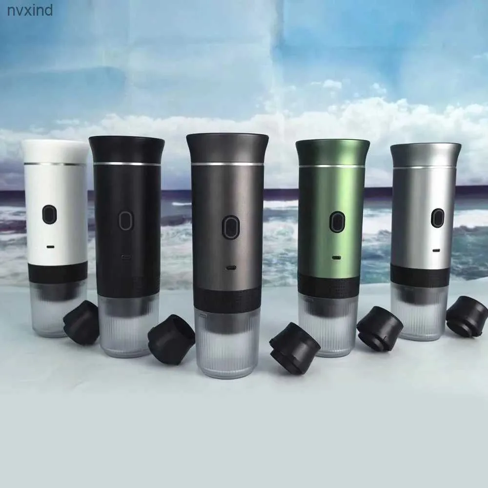 KF-JN-02 Plus Coffee Makers 3-in-1 portable coffee capsule for outdoor portable mini coffee machine espresso by sea shipping