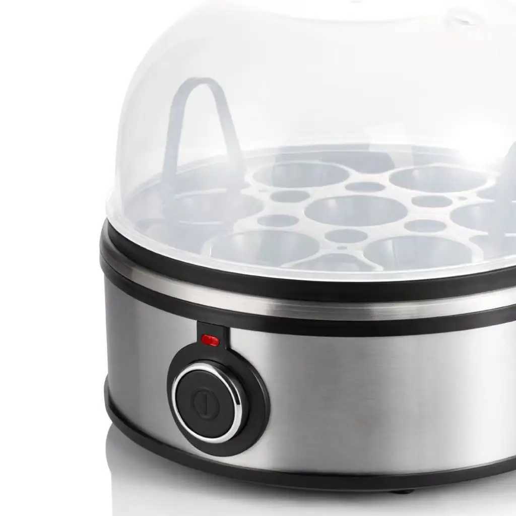 350W 7-Egg Electric Multi-Function Egg Boiling Device Quick Egg Boiling Single-Iayer Covered Breakfast Steaming Egg Machine C251129