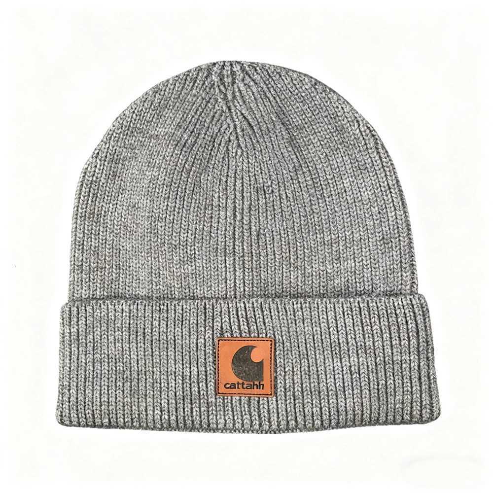 Fashion Carhatter Autumn Winter Beanies for Women Men Outdoor Y2K Skullcap Warm Skiing Hat Cold Hat Hip Hop Cycling Knit HatXJ251129