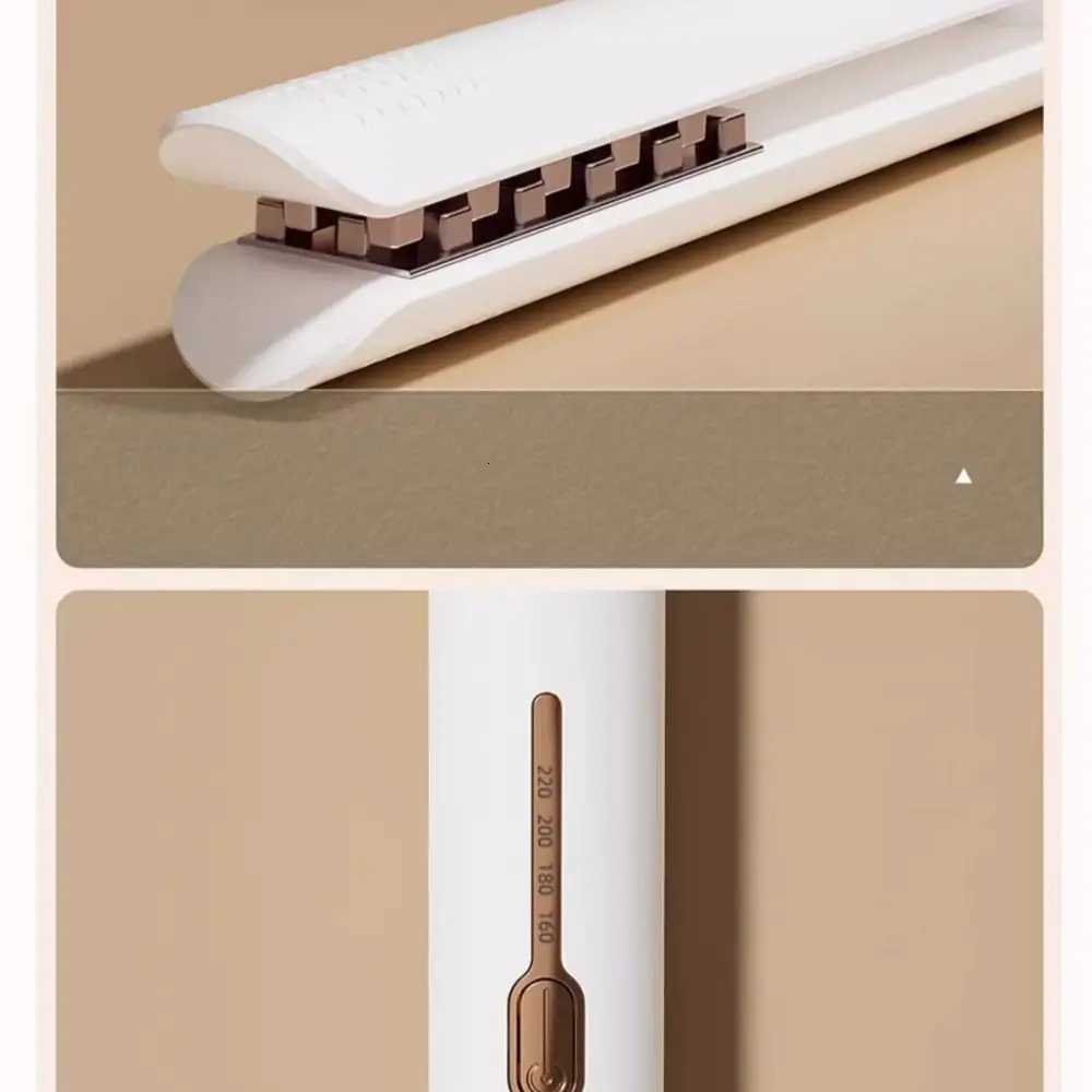 Corn Hair Quick Heating Hair Straightener Negative Ion Professional Flat Iron Clip-In Design Curling Iron HomeT251129