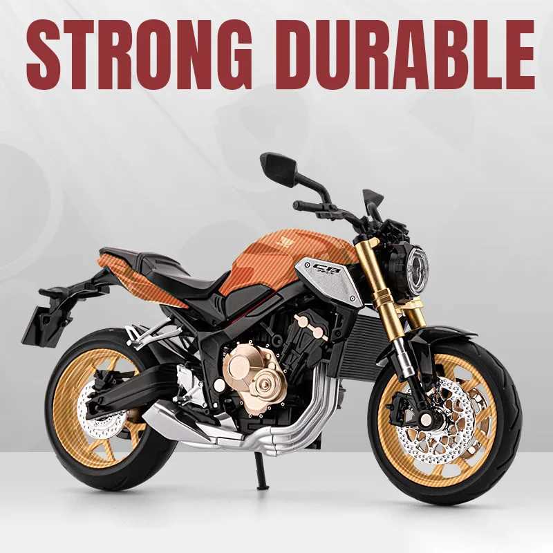 112 CB650R E-Clutch Alloy Die Cast Motorcycle Model Vehicle Collection Sound and Light Off Road Autocycle Toys Car J251129