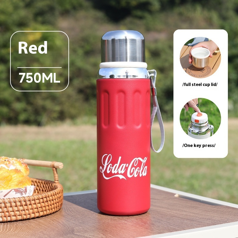 Portable tea with inner liner, women's accompanying high appearance, simple household gift, 316 stainless steel insulated cup, men's cup W26