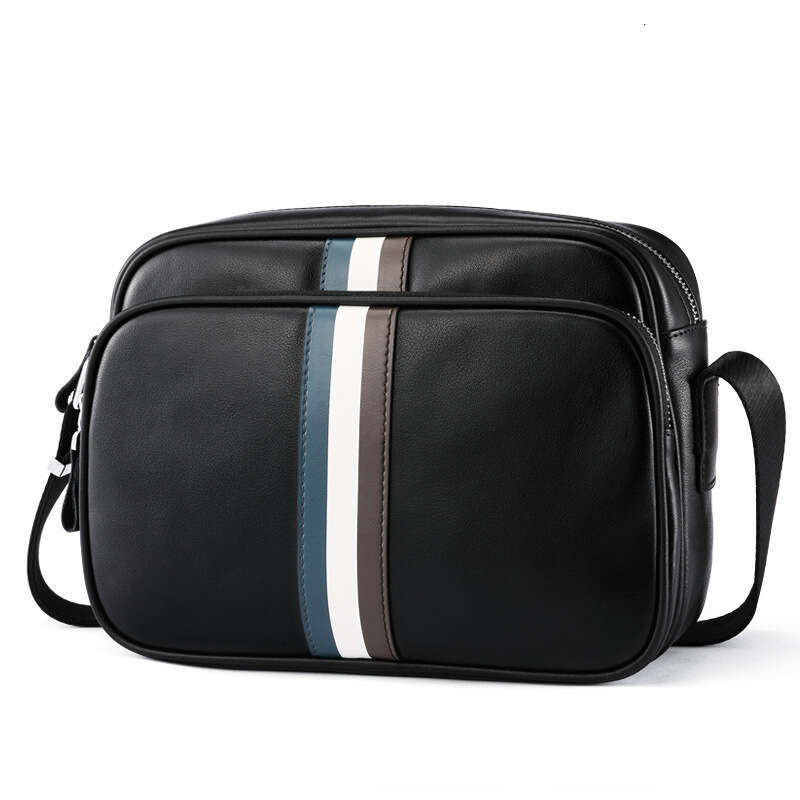 Luxury Bag Designer Single Shoulder Genuine Leather Business New Top Layer Cowhide Fashion Casual Large Capacity Men S Crossbody Bag