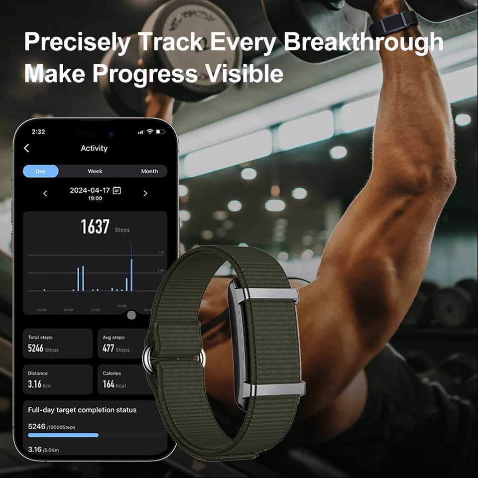No Screen Smart Watch Bracelet Sports Fitness Tracker Health Heart Rate Sleep Monitor 1ATM Waterproof Outdoor Smart WristbandW251129