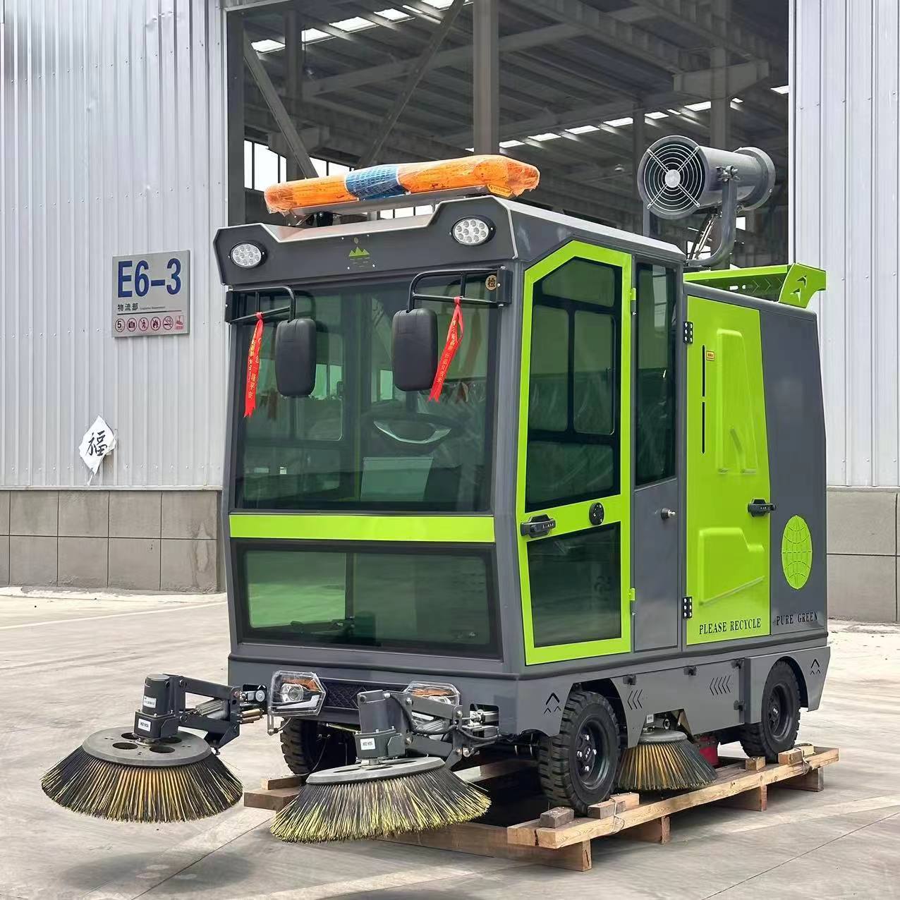 Future Ready Autonomous Sweeper Truck For Smart Urban Environments