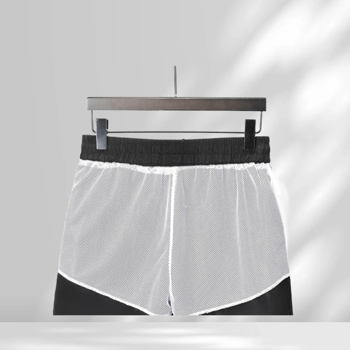 2026 Black with white Color Men Beach short Men's Shorts