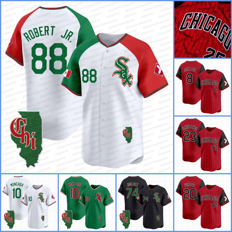 Andrew Vaughn White Sox City Connect Jerseys Andrew Benintendi Luis Robert Jr. Michael A. Taylor Edgar Quero Matt Thaiss Chase Meidroth Miguel Vargas Custom Jerseys