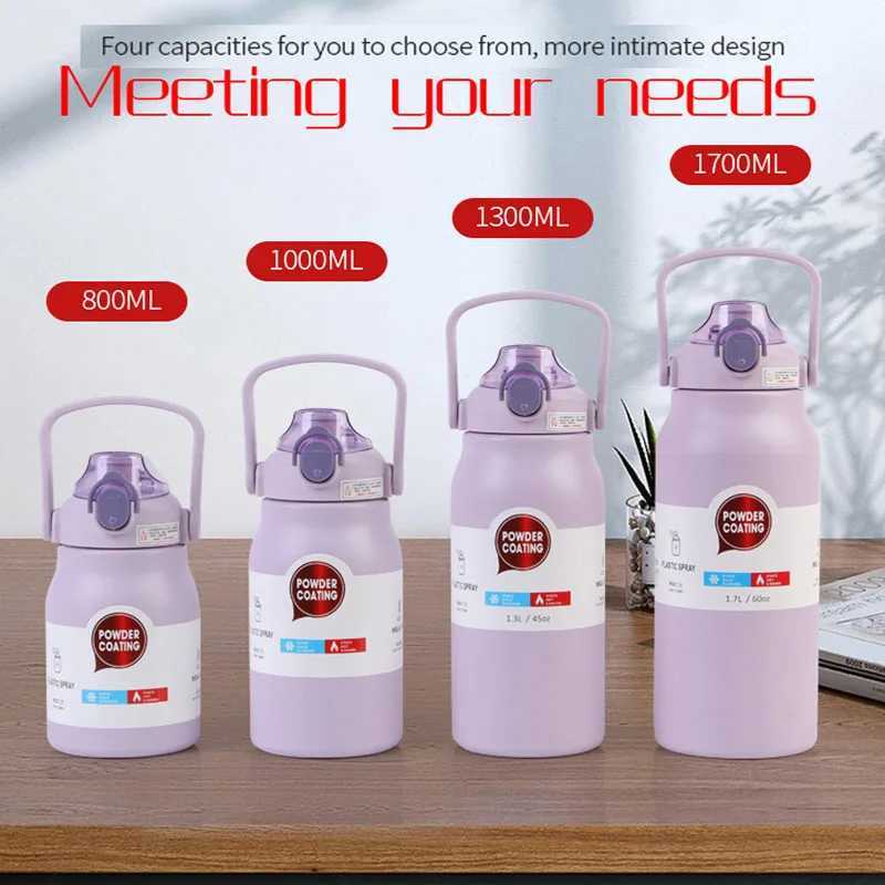 13L/17L Large Capacity Bottle Stainless Steel Thermal Thermo Water Portable Vacuum Mug Thermos Insulated Cup Tumbler S251128 W260226