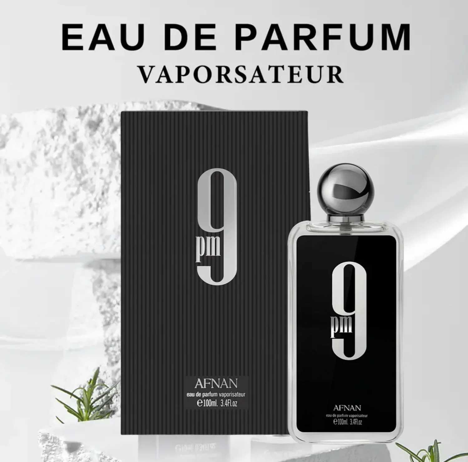 Afnan 9PM Mens Cologne Spray 100ml Mens Cologne Perfume Travel Clothes Perfume Spray High-end Long-lasting Perfume GiftT251129