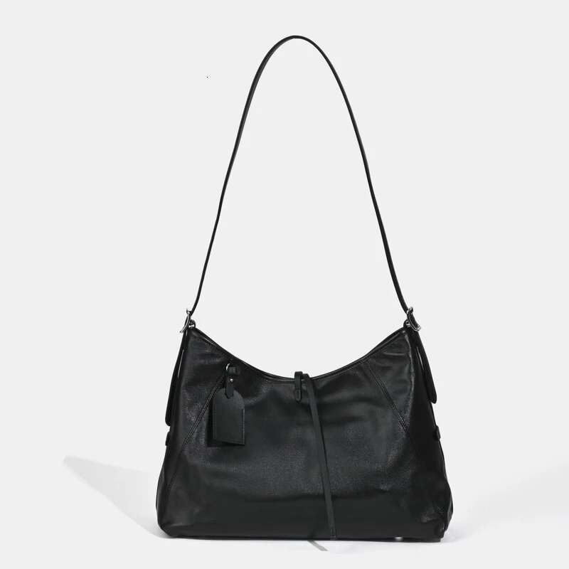 2025 Spring Brand Carryall Shoulder Genuine Leather Handbags Women Fashion Sier Chain Crossbody Bags Lady