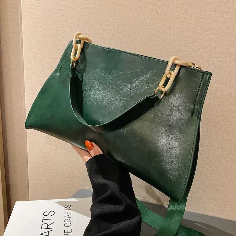 2024 New Design Handbags Women Shoulder Bag Soft Synthetic Leather Crossbody Large Capacity Fashion Female Underarm Bags K251128