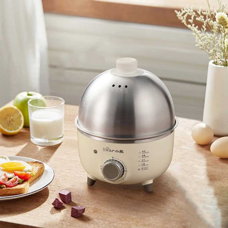 360W Electric Egg Boiler Breakfast Machine Multicooker Steamer Automatic Egg Cookers Home Egg Custard Steaming Cooker with Timer C251129
