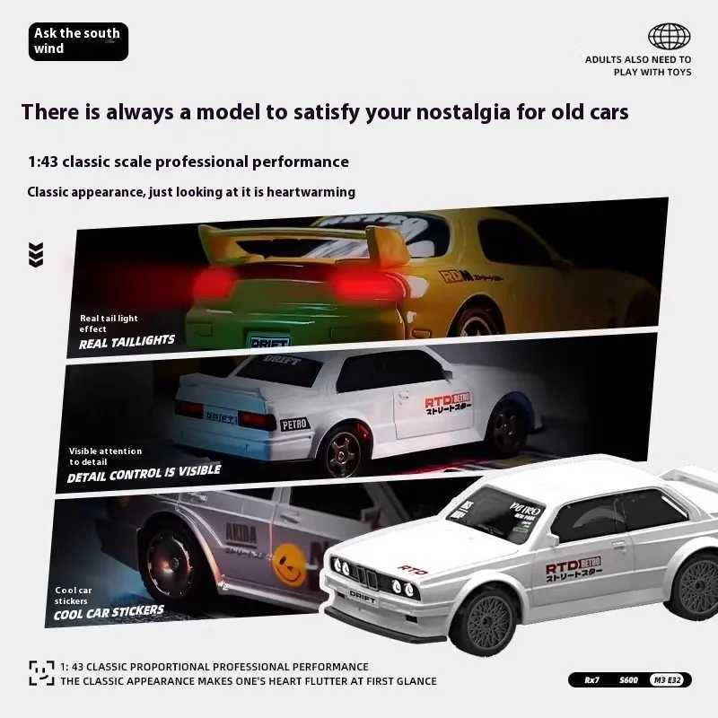 1/43 Full Scale Mini Rc Drift Car 4wd Desktop Remote Control Car Flexible Steering With Speci Toy Cars For Boys Christmas Gifts J251129