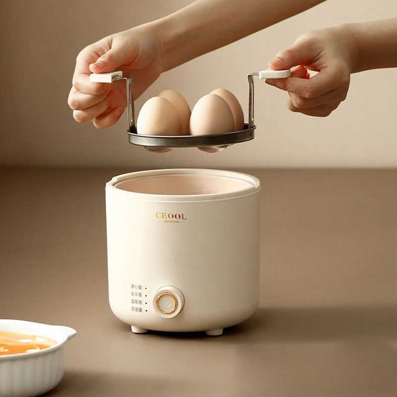 4 Eggs Boiler Multicooker Electric Egg Cooker Steamer Automatic Breakfast Machine Steamed Egg Custard Cooking Tools 220V C251129
