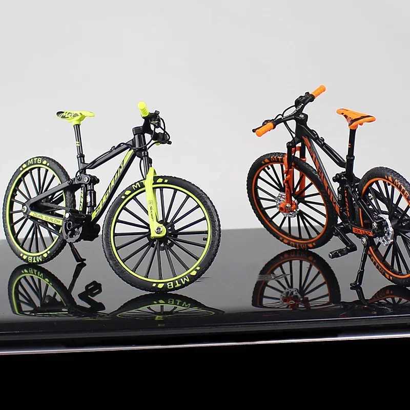 Mini Alloy MTB Racing Bike Toy Realistic Die Cast Metal Model for Thrilling Finger Racing Perfect for Adult and Kid Collectors J251129