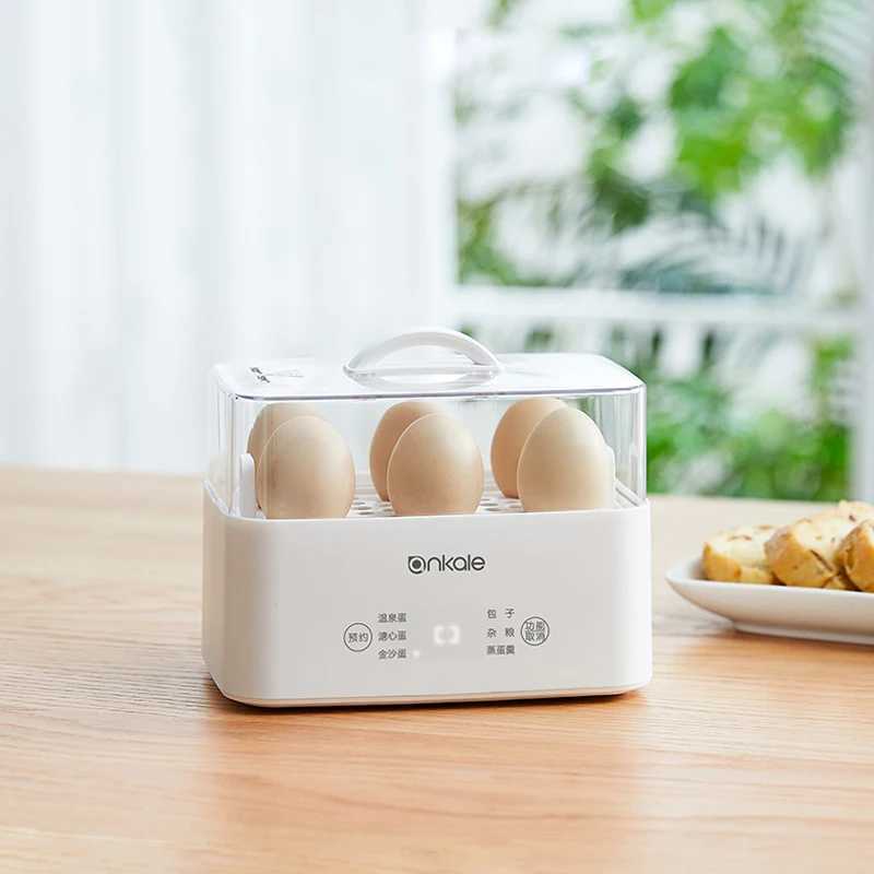 6 Eggs Boiler Steamer Multi Function Rapid Electric Egg Cooker Auto-Off Generic Omelette Cooking Tools Kitchen Utensil Breakfast C251129