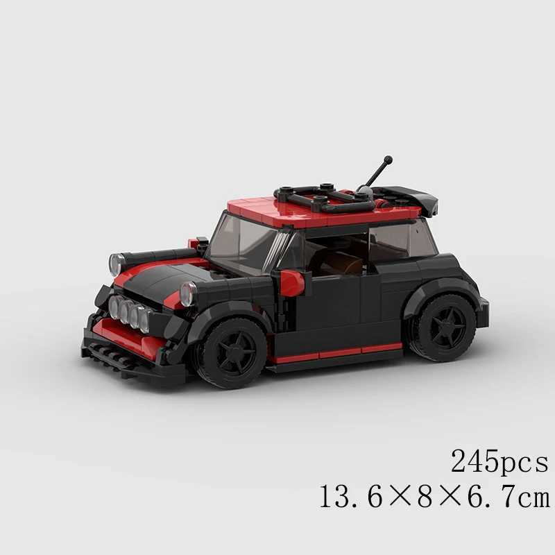 MOC Speed Car Racing SUV Pickup GT500 G63 R8 RX7 Vehicle model Building Block Super Race brick Toy City Technical rally sport J251129