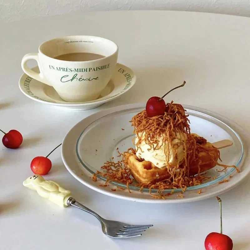 Luxury Ceramic Retro Tableware Health Environmental Protection Underglaze Color Process Bowl Thick Solid ity He Coffee Cup Y251129