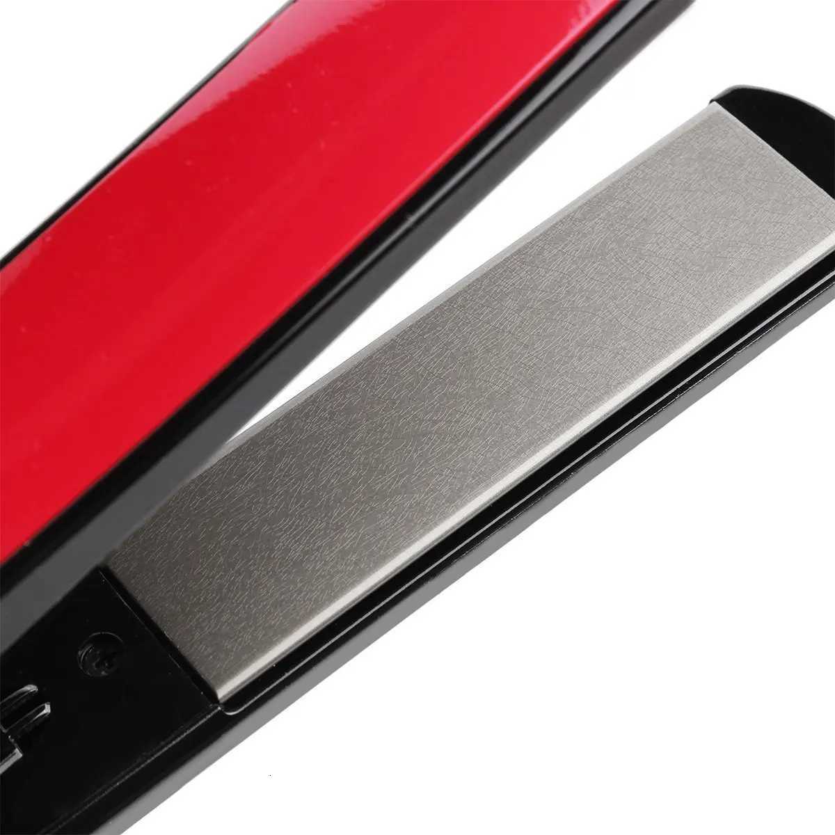 High Temperature Hair Straightener and Curler Titanium Flat Iron Professional Salon Hair Styling Tool 110V-240V Travel Home UseT251129
