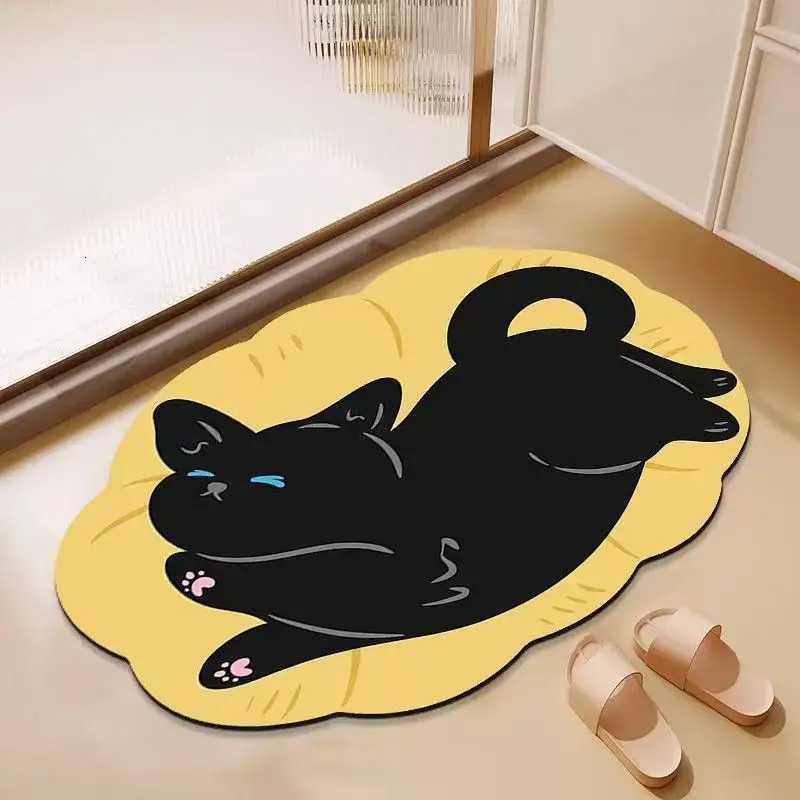 Bathro absorbent diat d toilet non-slip doormat toilet floor mat toilet H251129