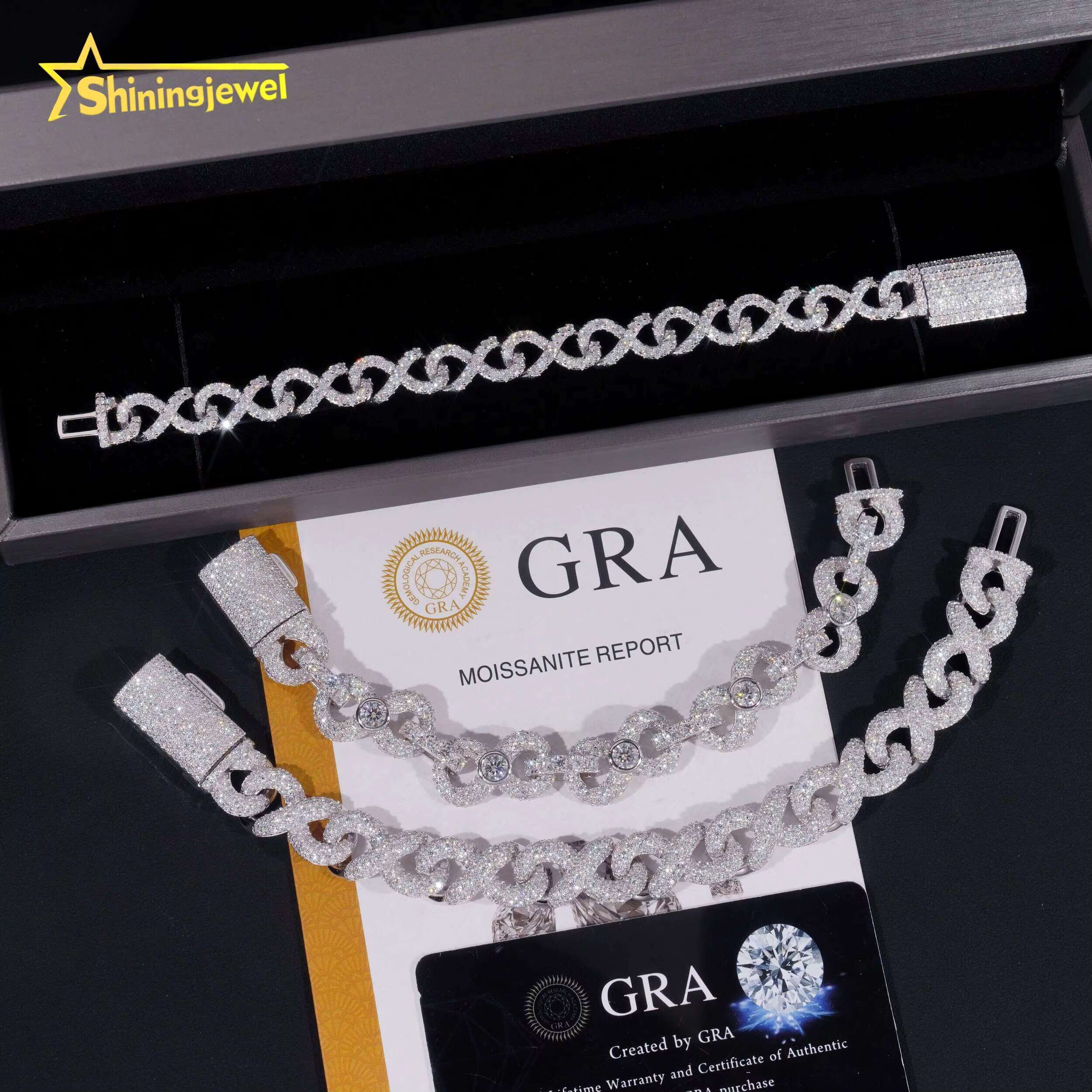 Sleek Cuban Link Bracelet for Professionals Understated 10mm 13mm Moissanite 925 Silver Office to Evening Wear