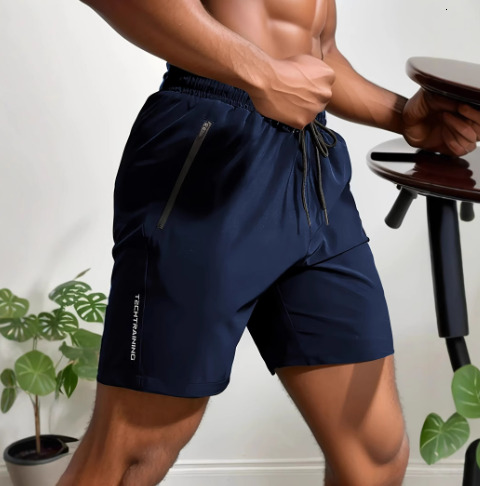 Summer Men Gym Sport Running Squat Fiess Workout Man Short Pants Breathable Quick-drying Drawstring Mens Shorts ddmySept