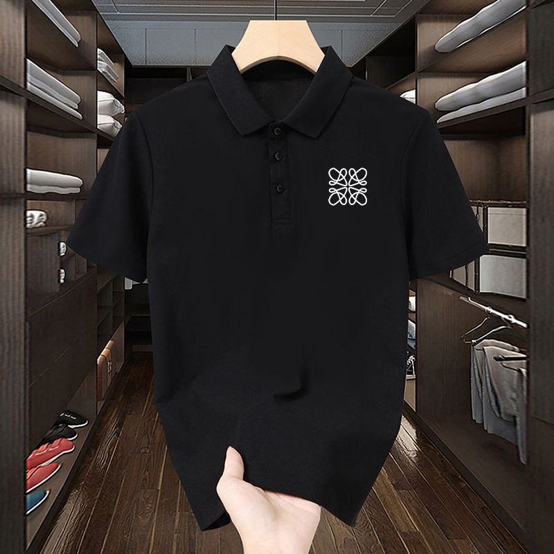 Designer polo designer T-shirt, a fashionable, casual and slimming embroidered multi-functional style, is suitable for daily outings and leisurely commutes