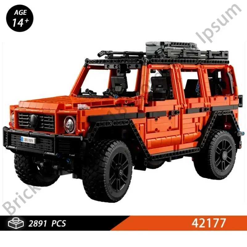 2891PCS G500 Off-Road Vehicle Model Building Bricks Toy for Boys Kids Educational STEM Birthday Party Gift J251129
