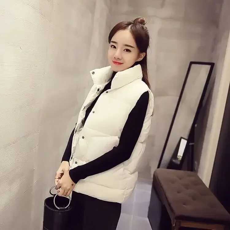 Jacket Vest Womens Autumn Winter Loose Short Jacket Chaleco MujerT251129