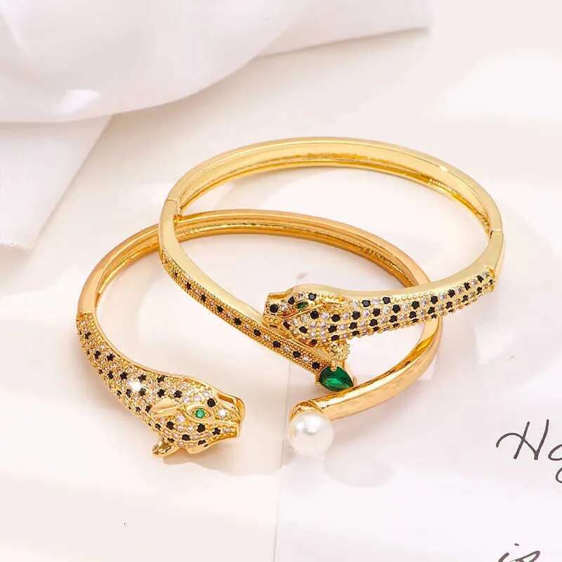 tennis new personalized hiphop all dia mini set zircon leopard head womens clothing l240910