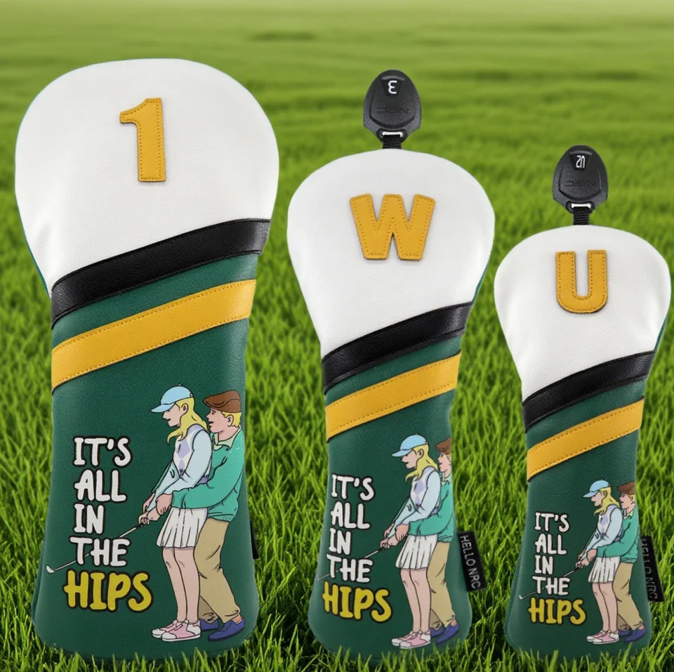 1pc Golf Head Covers for Driver Woods Premium PU Material cover ned to Fit All and Drivers 251129