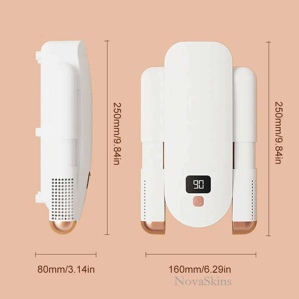 Foldable Shoe Dryer Drying Dehumidifier Portable USB Charging Smart Boot Warmer Timing for Boots Sneakers Gloves