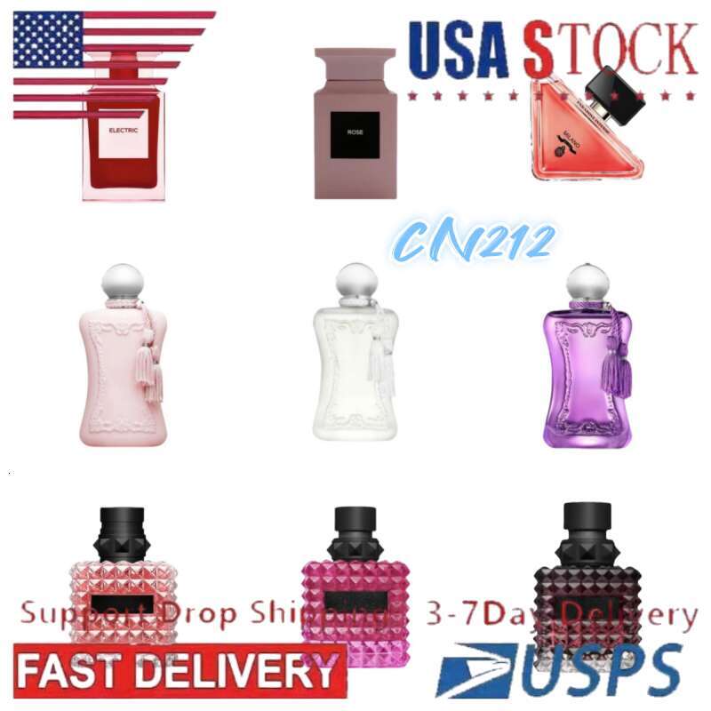 Quality Designer Women Fragrance INTENSE PERFUME EAU DE PARFUM delina valaya BORN IN ROMA INTENSE 100Ml Lady Girl Cologne Long Lasting Good Smell US 3-7 day Delivery