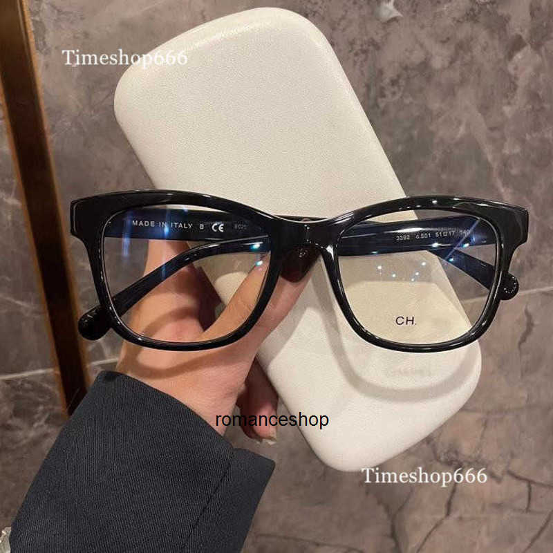 Sunglasses 950e Sunglasses Designer Womens Reading Glasses with Box Fashion Letters Mens Anti Blue Light Square Frame Eyeglasses Clear Lenses cc glasses