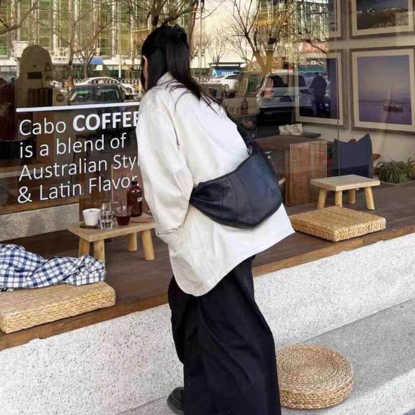 New Lucky Bag Crossbody bag Shoulder Bag Croissant Hobo bag Crescent bag Half-moon Bag Real Leather Chest Single Shoulder Bag High Top Quality