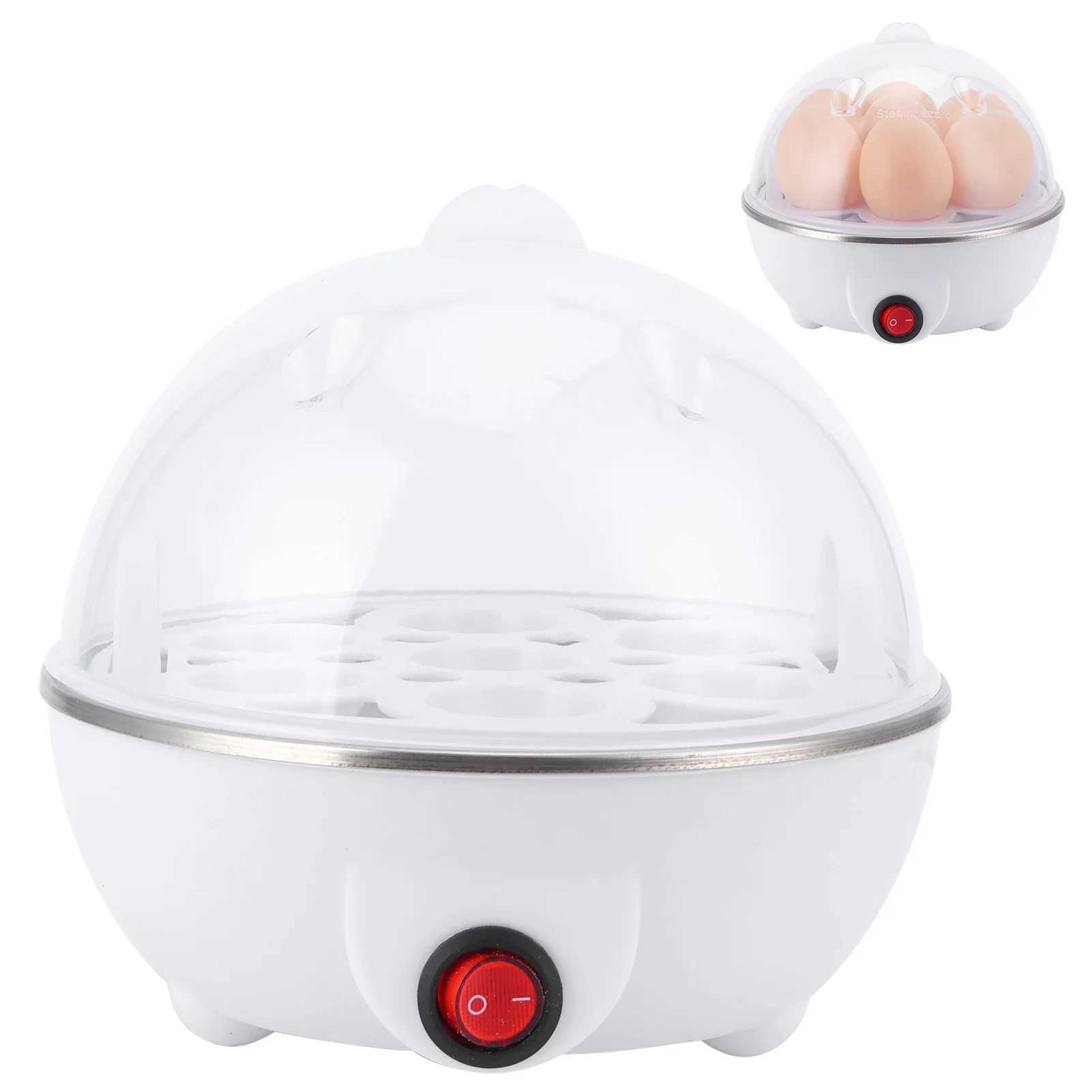 Egg Boiler Electric Eggs Boiler Multifunctional Mini Eggs Cooker Poacher for Kitchen Use C251129