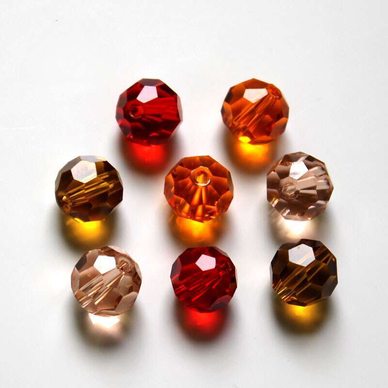 diy craft supplies clear imitation austrian crystal glass pearls with 32cut finish