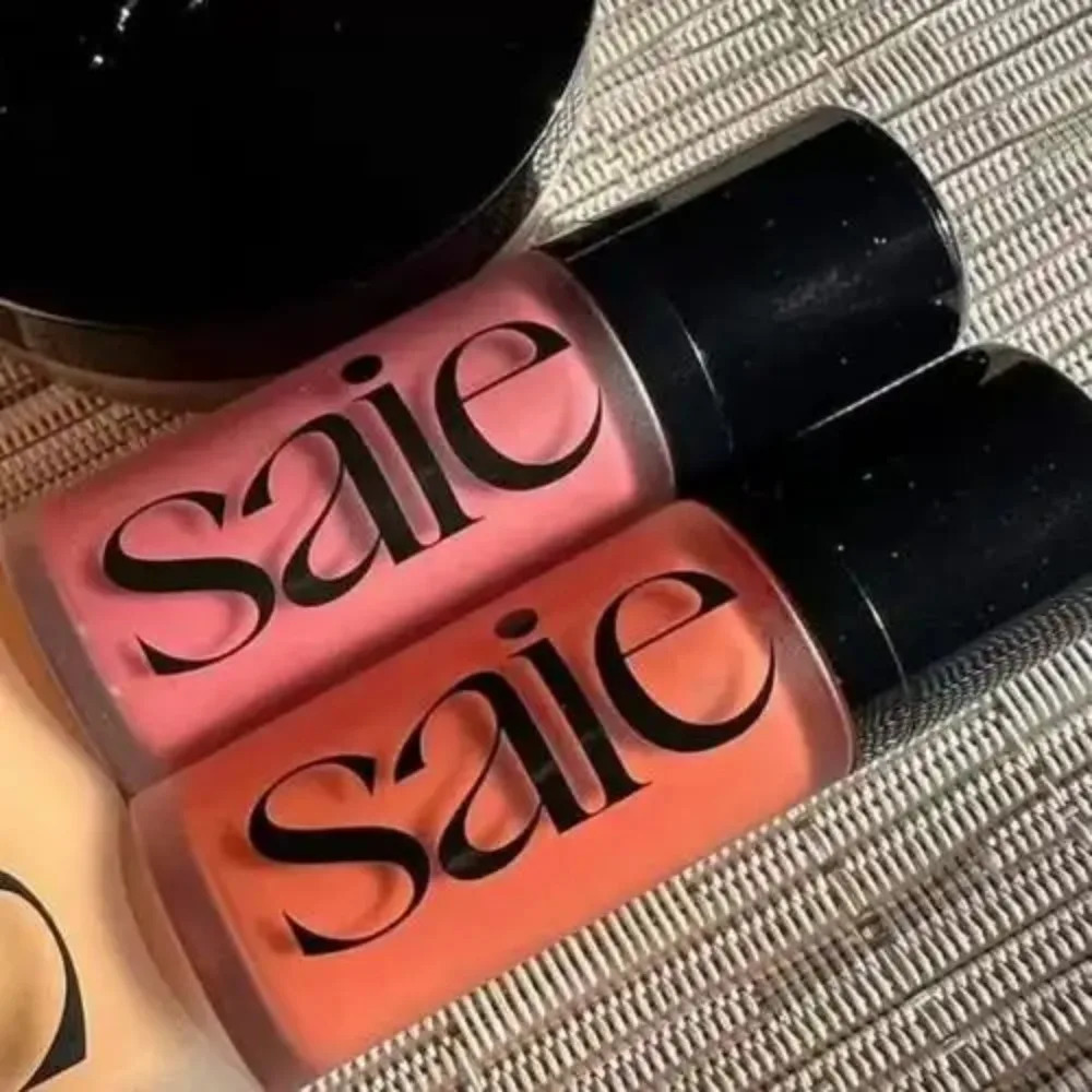 Saie Liquid Blush Highlighter Contouring Illuminating Shimmer Powder Quick-drying Non-sticky Natural Facial Makeup Soft Texture 251129