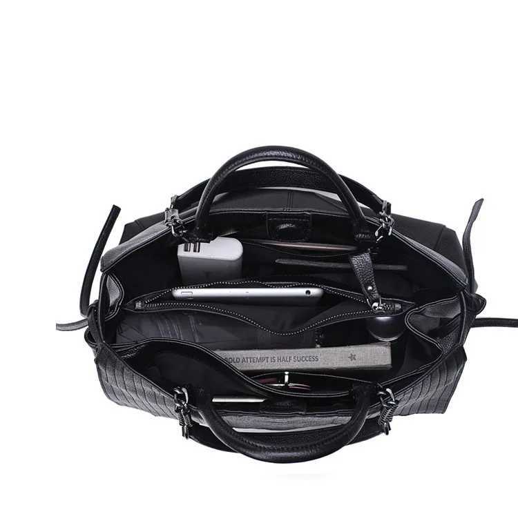 Elegant Tote Bag With Zipper Womens Trendy Handbag Vintage Leather Crossbody Bag Shoulder Bag For Work K251128