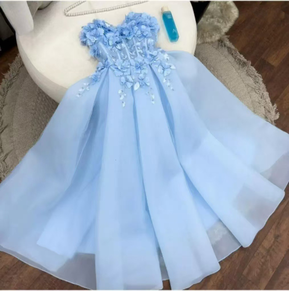 2025 New Elegant and Graceful Performance Puffy Tulle Evening Host Colorful Tulle Ball Gown 240822