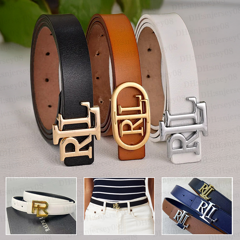 Fashion Belts Designer RLL Belt Women's Belts High Quality Belts For Men And Women letter metal buckle belt luxury classic belts Casual wear belt 2.5 cm wide